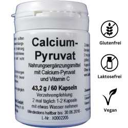 Calcium-Pyruvat – Energiestoffwechsel & Fettverbrennung